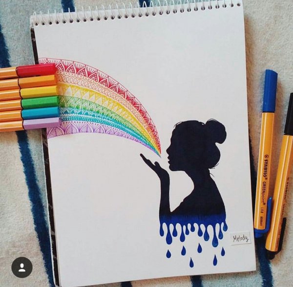 Идеи для рисования несложные