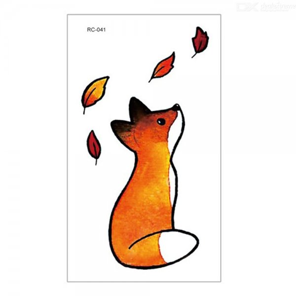 Легкие рисунки для срисовки лиса