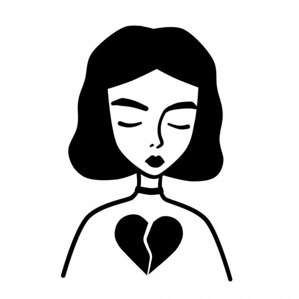 Черно белые рисунки легкие