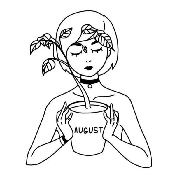 Рисунки для срисовки лёгкие черно белые