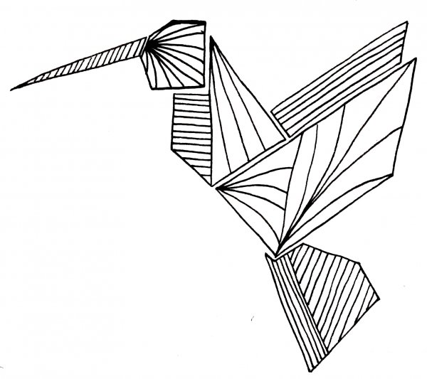 Картины из прямых линий