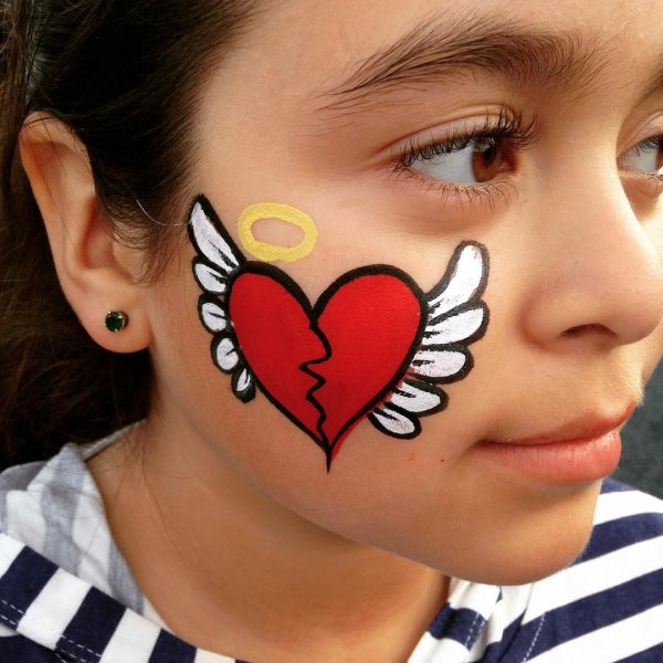 Детский аквагримм для мальчика