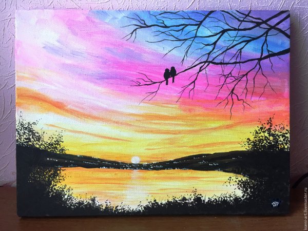 Идеи для рисунков на холсте