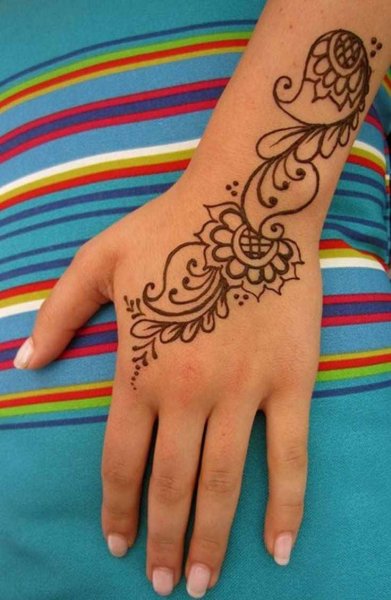 Узоры для хны на руках