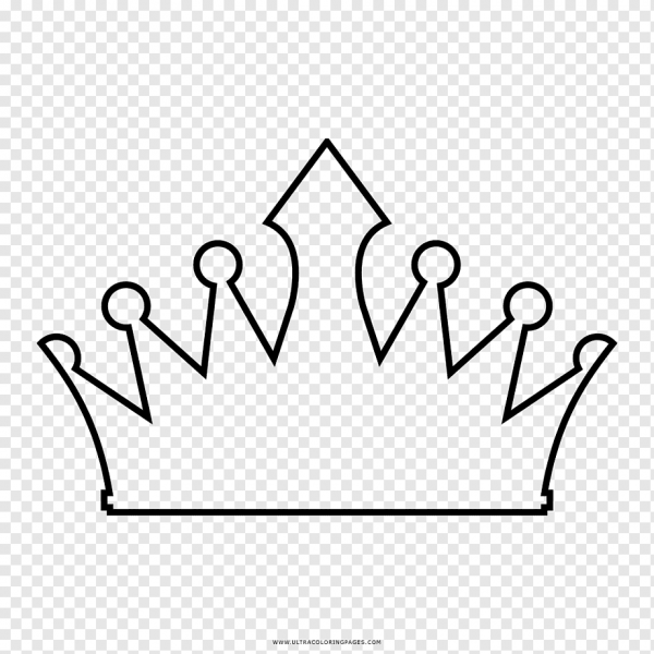 Корона трафарет