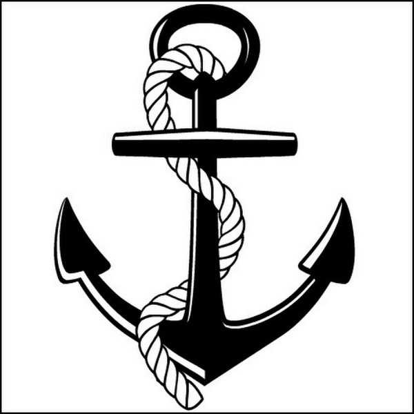 Якорь с канатом