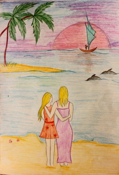 Летние рисунки