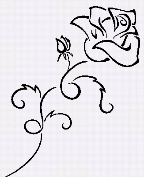 Красивые несложные узоры