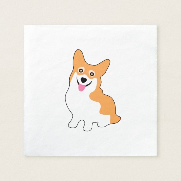 Аппликация корги