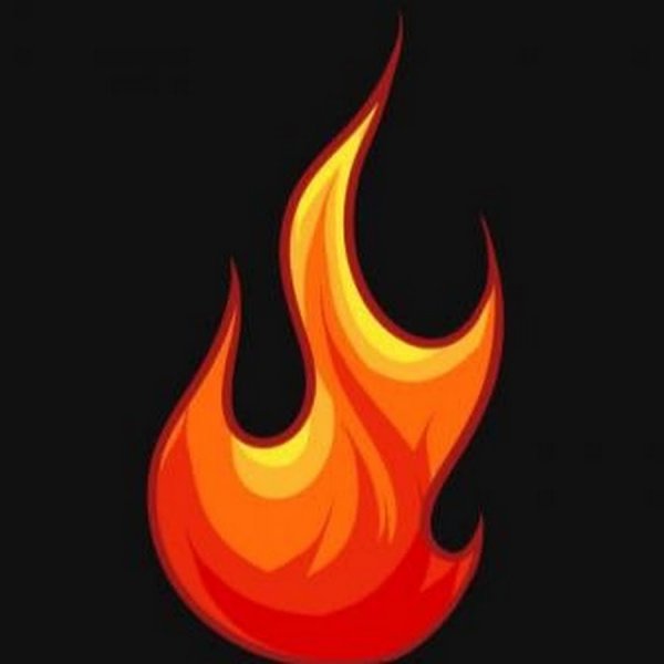 Пламя для срисовки