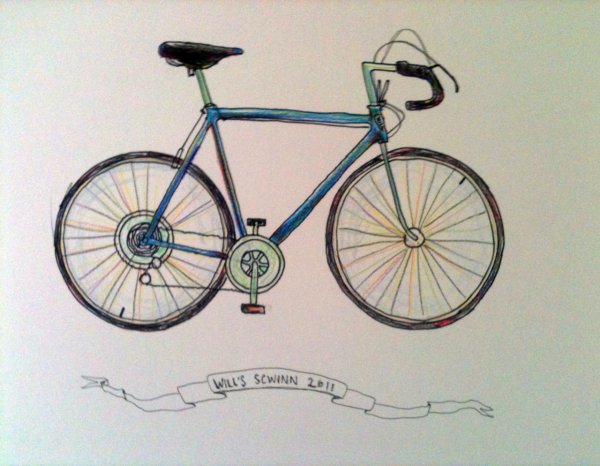 Велосипед для рисования
