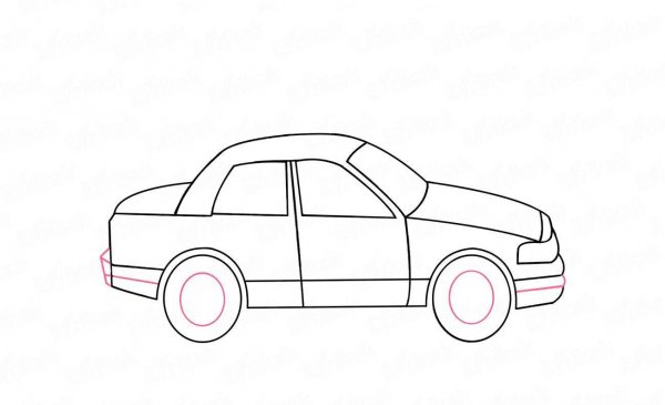 Рисунки для срисовки машины лёгкие