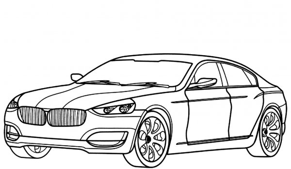Раскраски машинки БМВ х8
