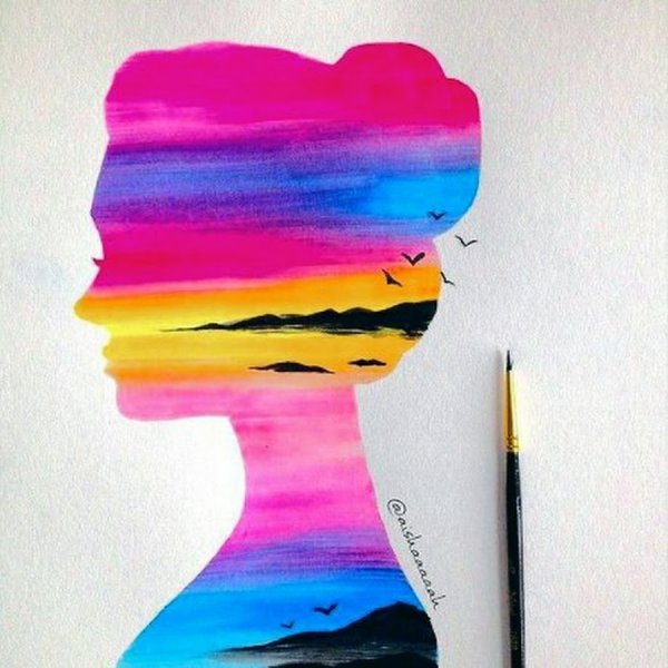 Креативное рисование гуашью