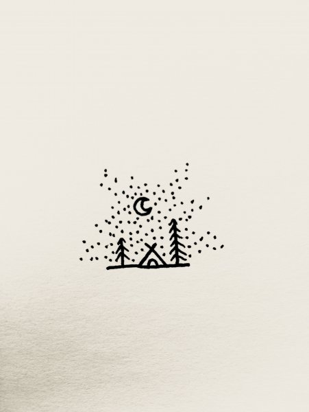 Минималистические рисунки