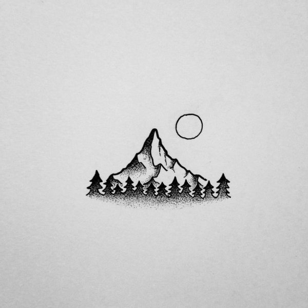 Минимализм в рисовпнри