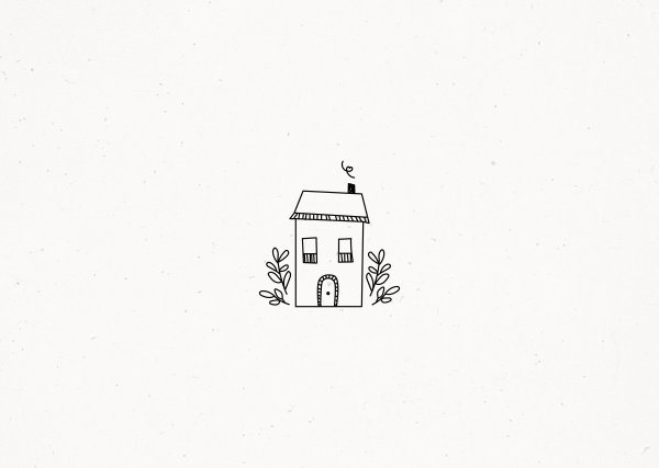 Домик арт Минимализм