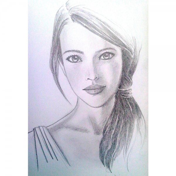 Рисование портрета карандашом