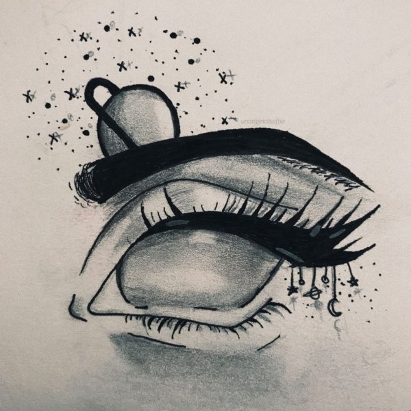 Скетчи карандашом необычные