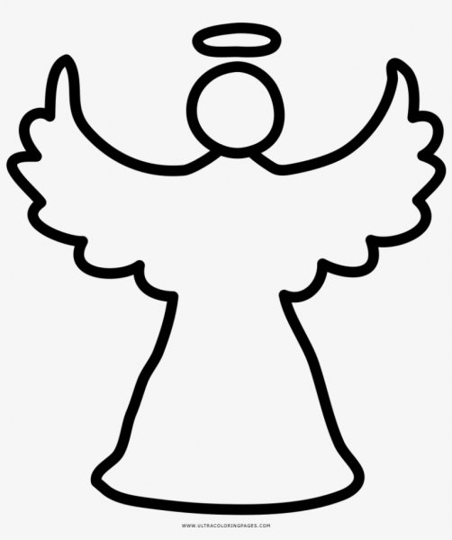 Ангел схематично