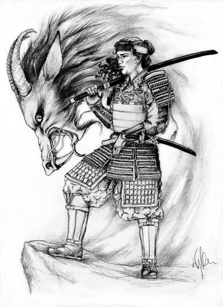 Самурай карандашом