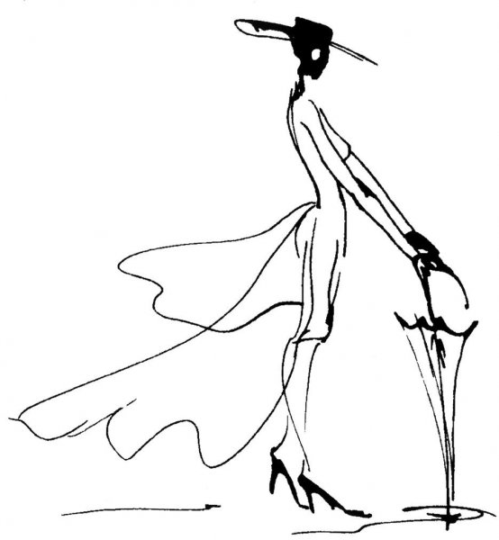 Силуэты для рисования