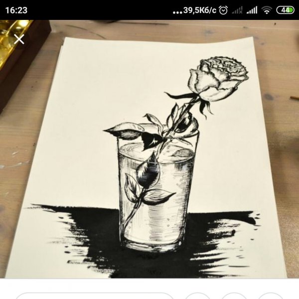 Перо для рисования тушью