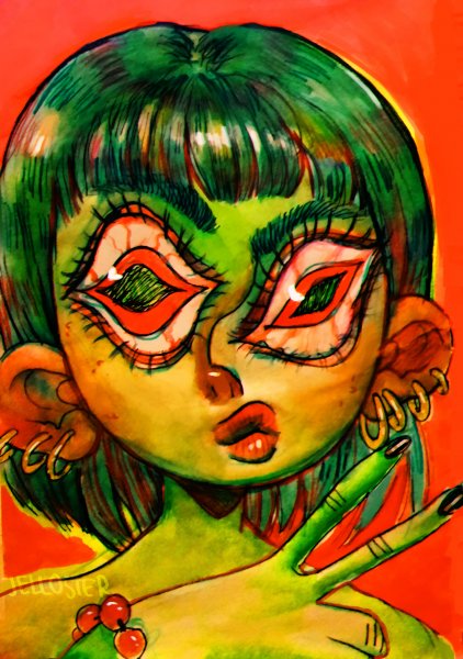 Психоделика портрет