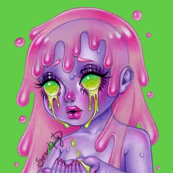 Скетч психоделика