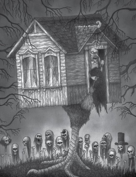 Джон Кенн Мортенсен рисунки