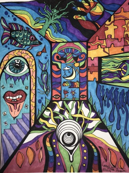 Абстракционизм психоделика