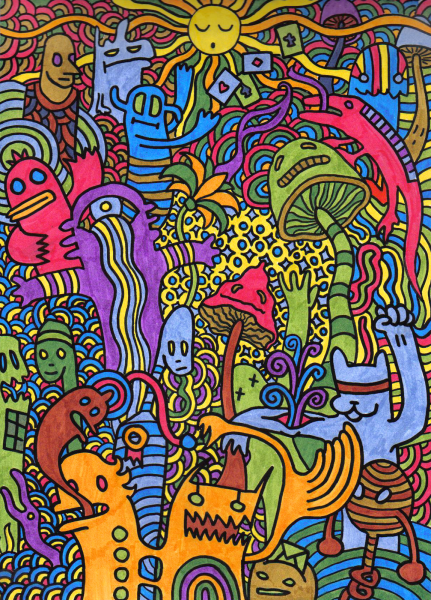 Инди КИД живопись