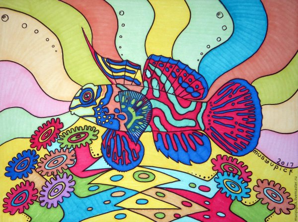 Психоделичный рисунок