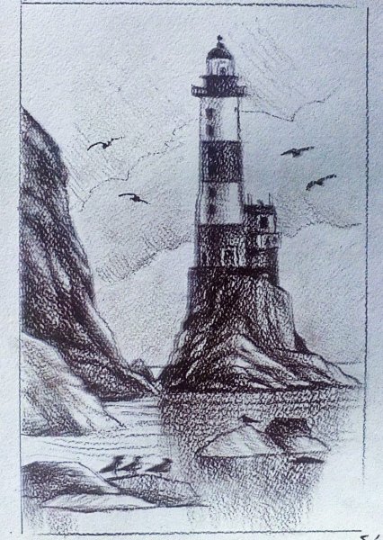 Маяк контур