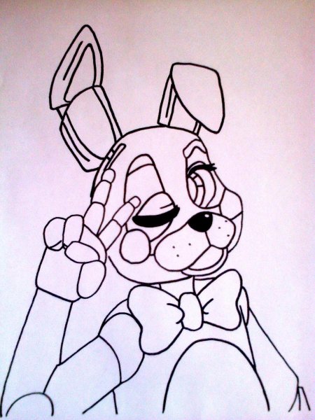 Той Бонни для срисовки