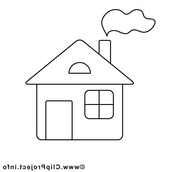 Раскраска дом