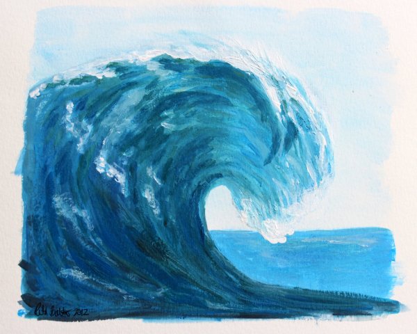 Волна рисунок