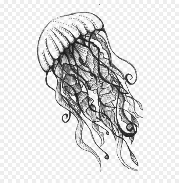 Стилизованная медуза