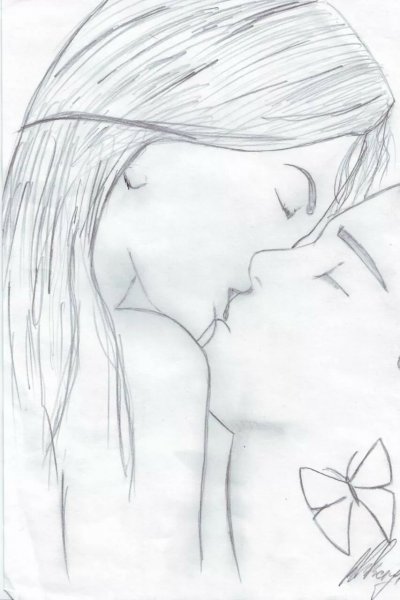 Рисунки карандашом любовь