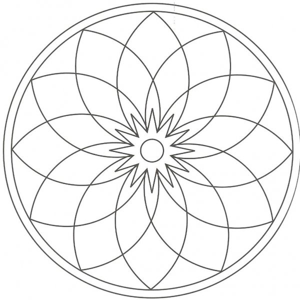 Мандала простая