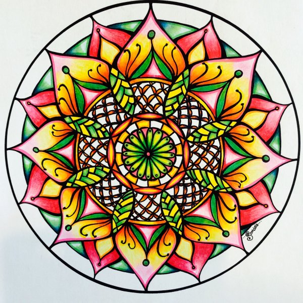 Мандала узор