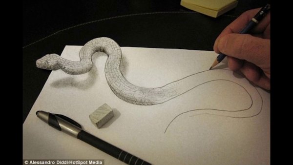 Объемные рисунки