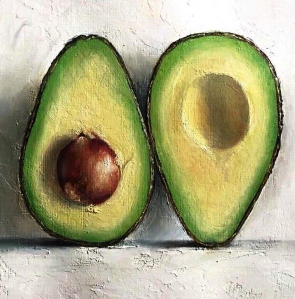 Этюд авокадо
