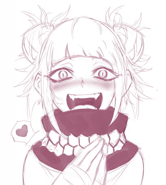 Моя геройская Академия для срисовки тога