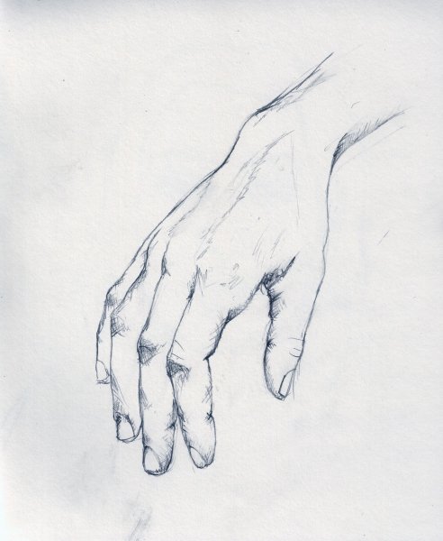 Руки карандашом