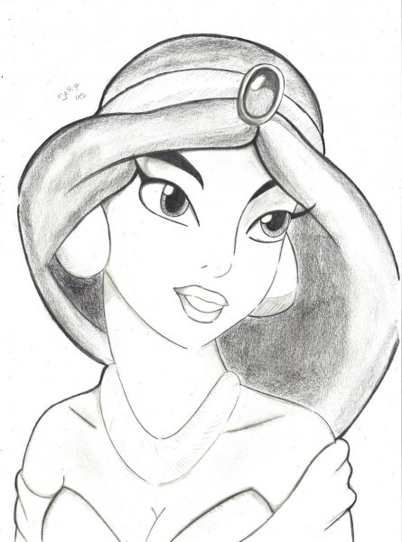 Нарисовать принцессу