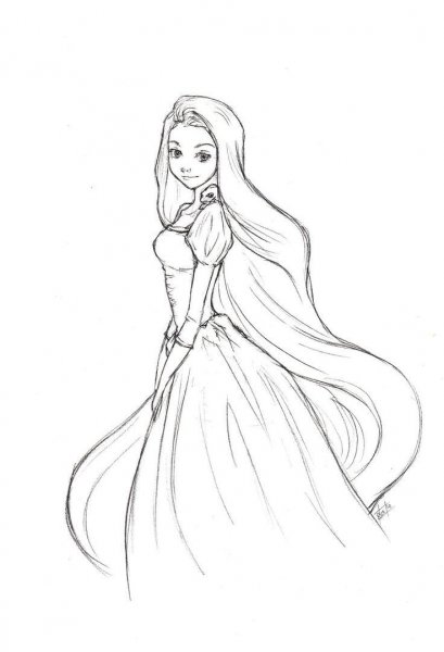 Принцесса мультяшная