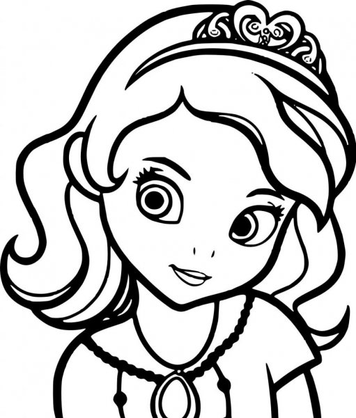 Принцесса рисунок