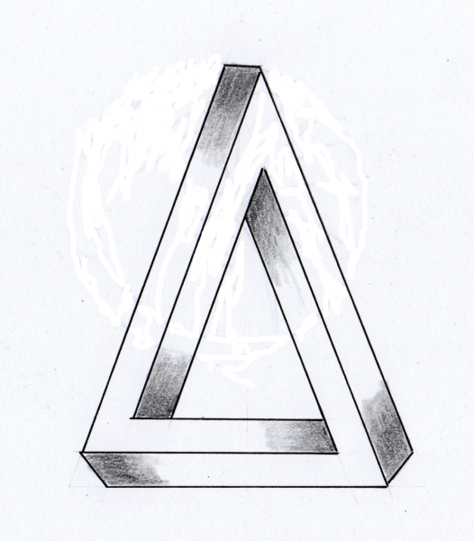 Рисунки иллюзии карандашом