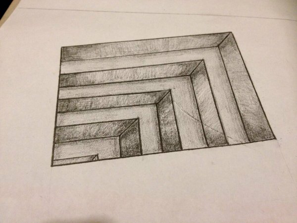 Объемные рисунки